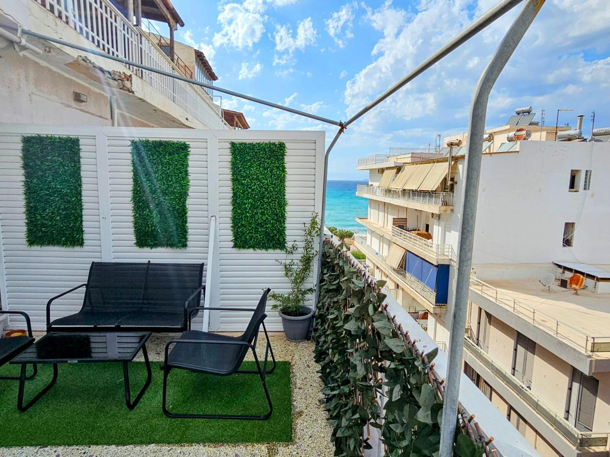 Seaty Apartment Corinth ภายนอก รูปภาพ
